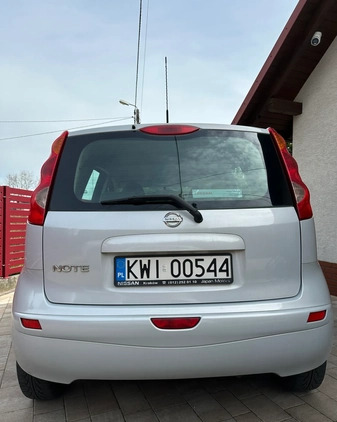 Nissan Note cena 10000 przebieg: 207963, rok produkcji 2007 z Iława małe 191